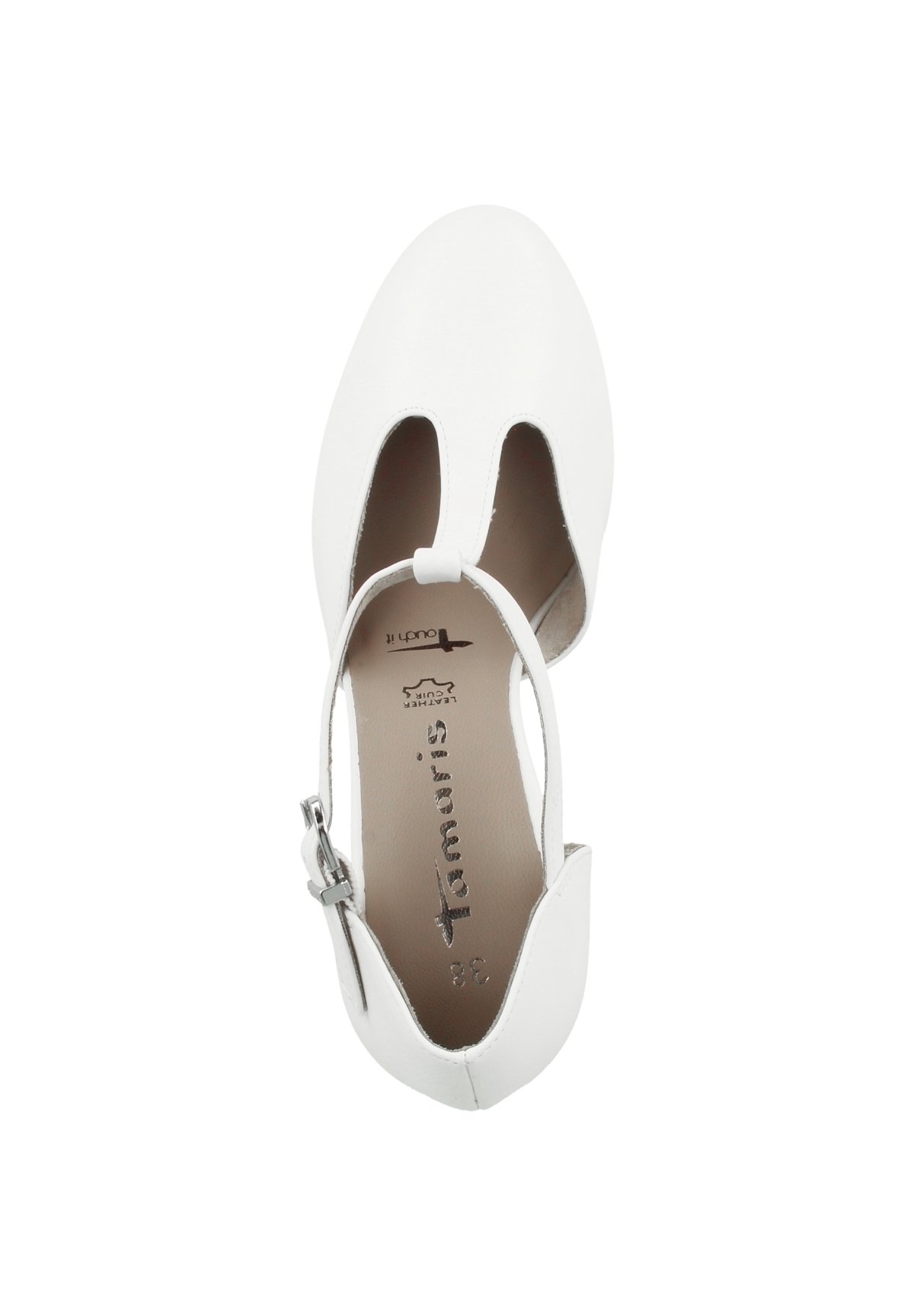 Tamaris Bruidsschoenen - white matt/wit - Zalando.nl