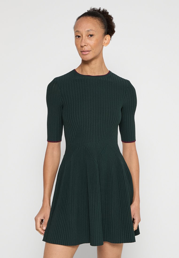 Ted Baker Gebreide jurk groen