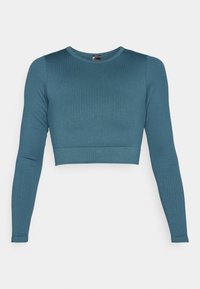 Hunkemöller SEAMLESS TOP  - Hosszú ujjú felső - green