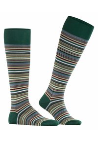 FALKE MICROBLOCK - Calzettoni - hunter green
