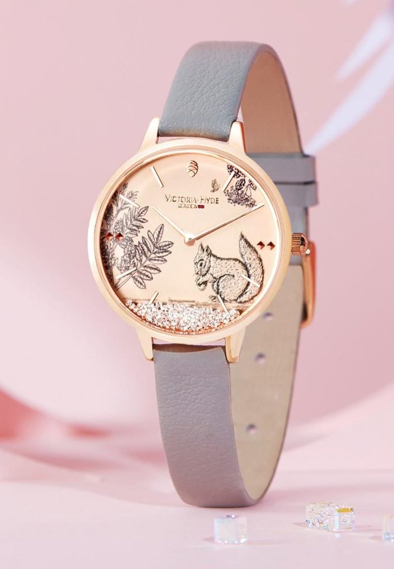 Victoria Hyde FOREST FAIRY TALE-ANIMAL - Horloge - rose gold-coloured/roségoudkleurig