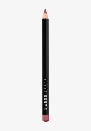 Bobbi Brown leppenn med en spisset tupp, svart kropp og rosa-nude fargeparti. Tekstlogo i hvitt langs siden.