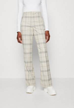 Esprit Collection HIGH RISE WIDE LEG - Püksid - light taupe