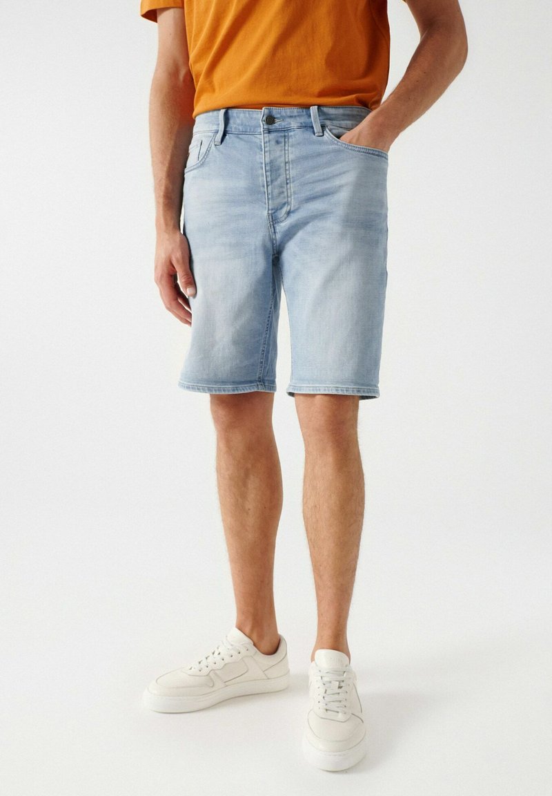 Salsa Jeans REGULAR - Jeansshort - Blue