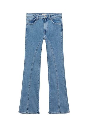 DECORATIVE SEAM TEEN - Flared jeans - light blue