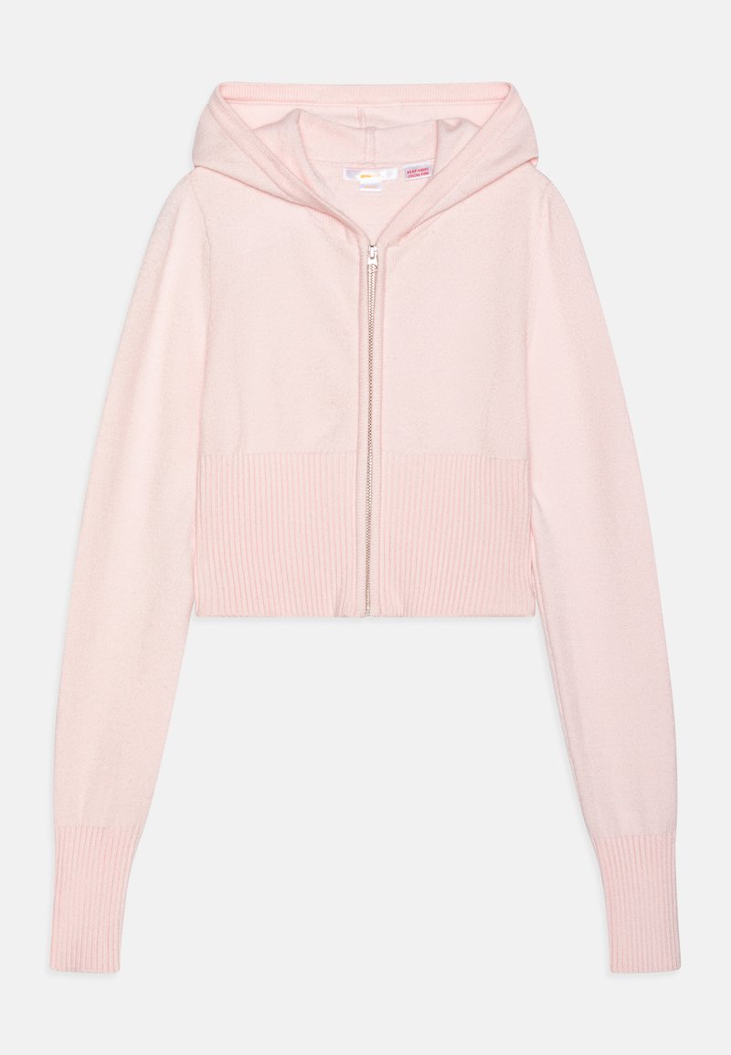 Gina Tricot Young YOGA HOOD - Kardigan - pink