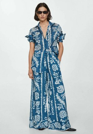 Mango Button-down blouse - dark blue