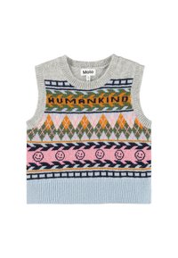 Molo GRACE VEST - Strikkegenser - kind argyle
