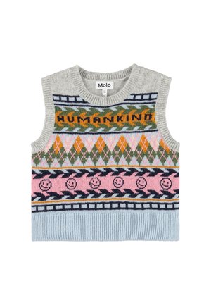 Molo GRACE VEST - Pullover - kind argyle