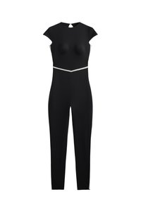 PERFECT ADAPT LONG WITH SIDE STRIPES - Pajac - black