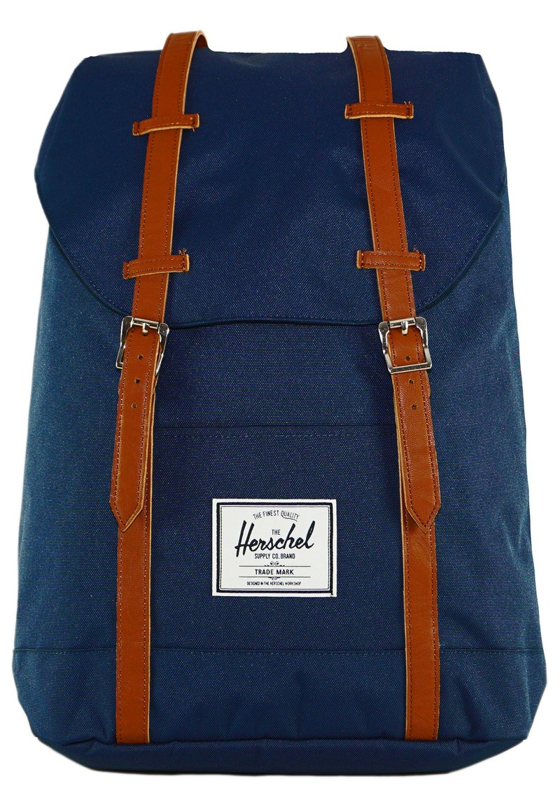 Herschel RETREAT TAGESRUCK MIT RIEMEN UND TRAGEGRIF - Mochila - dunkelblau