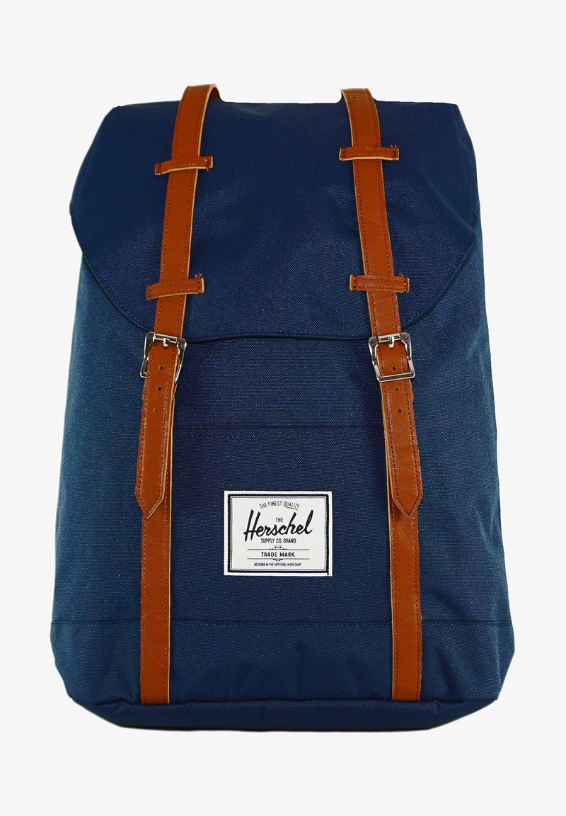 Herschel RETREAT TAGESRUCK MIT RIEMEN UND TRAGEGRIF - Mochila - dunkelblau