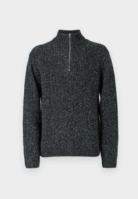 JORBLEECKER HALF ZIP - Pulover - sky captain/sea salt