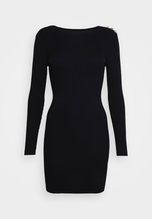 Gebreide jurk - black