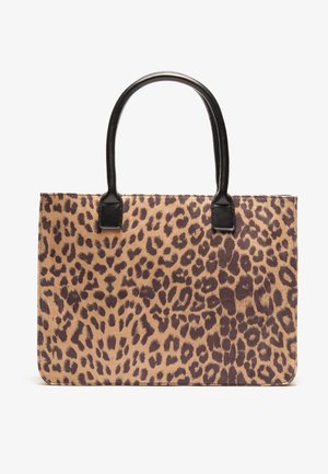 ANIMAL PRINT - Kabelka - brown