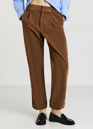 Calliope LUNGO - Pantaloni - cammello