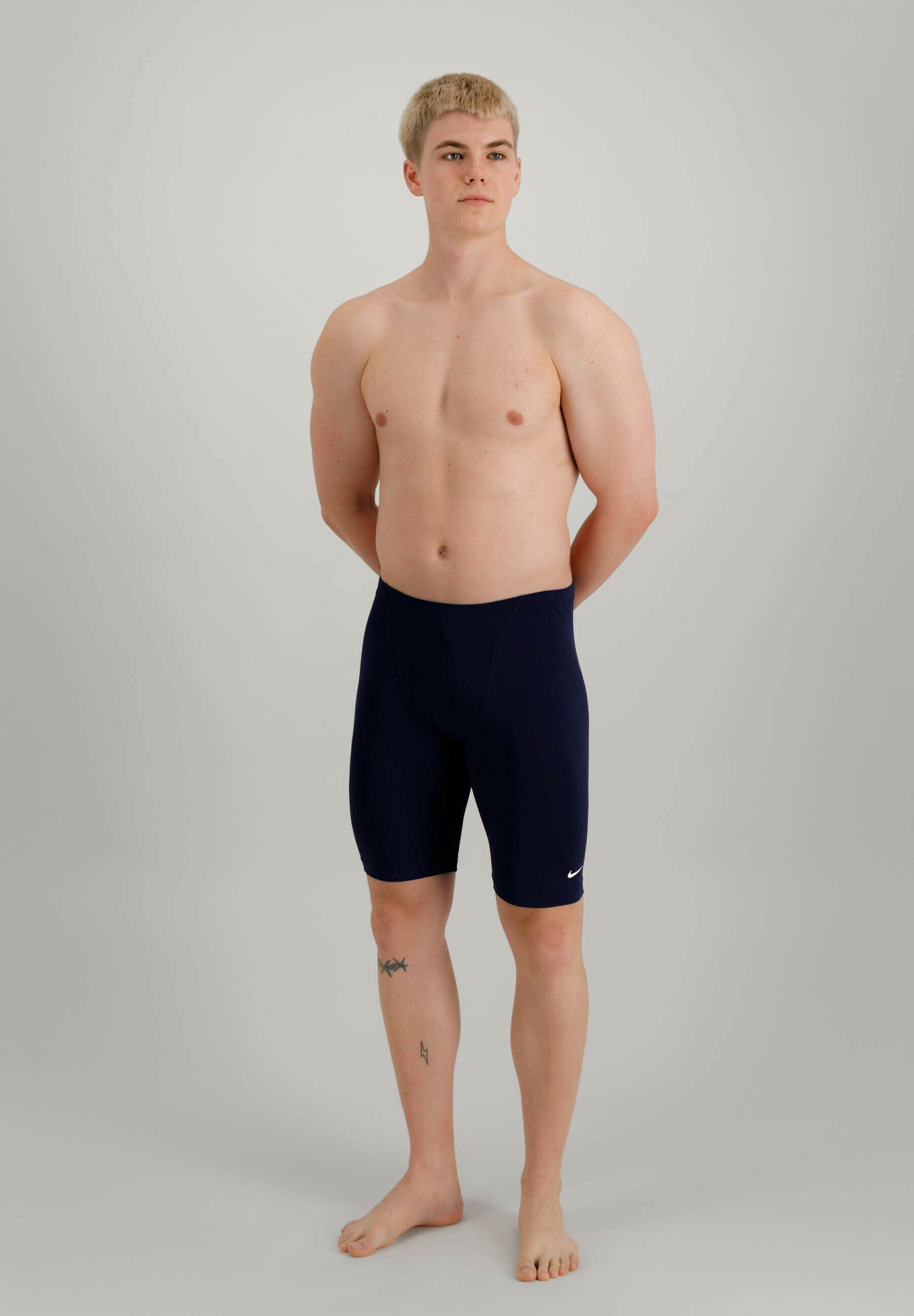 nike midnight navy swim shorts