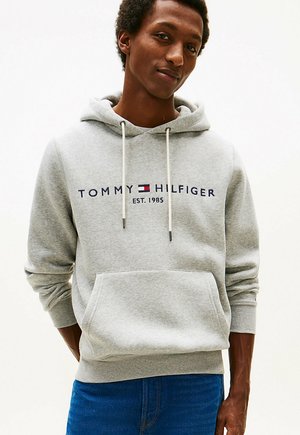 Felpa con cappuccio - grigio