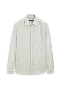 REGULAR FIT STRIPED GARMENT - Overhemd - mottled dark green