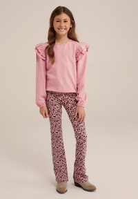 WE Fashion Top s dlouhým rukávem - pink