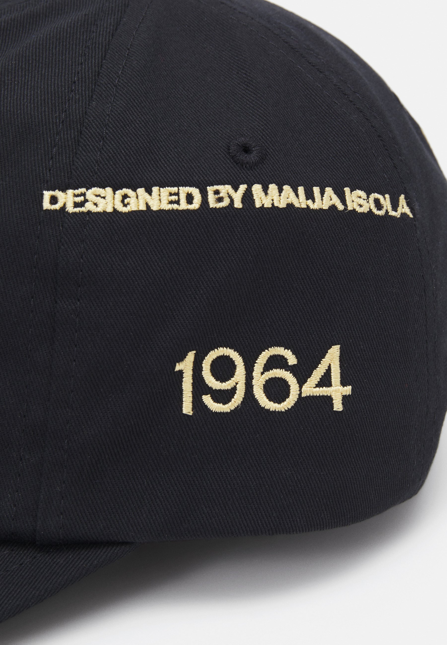 Marimekko KRÄSTA I UNIKKO TRIBUTE - Cap - black/yellow/svart