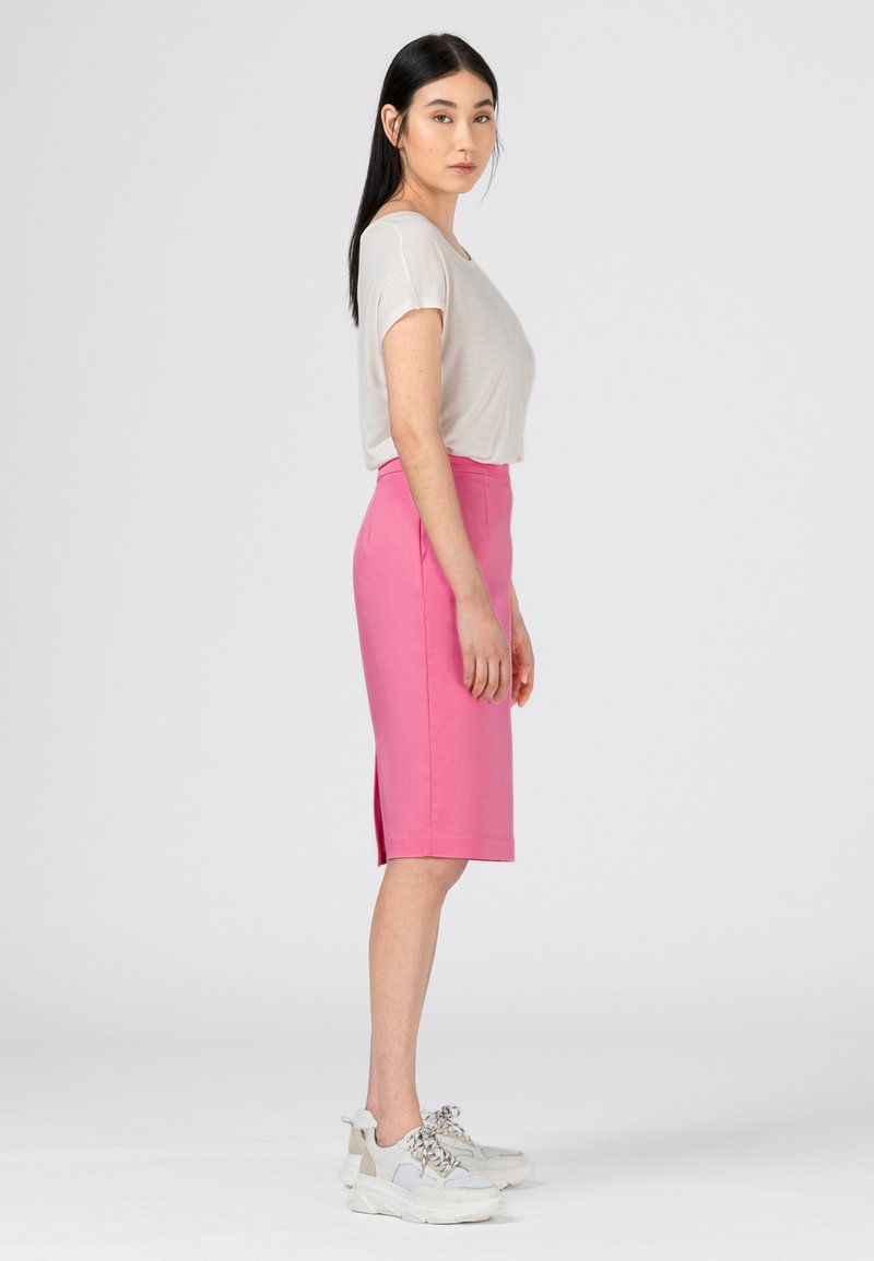 Damen Jeansröcke | HALLHUBER LETIZIA Bleistiftrock rosa - WD81236 Damen Jeansröcke | HALLHUBER LETIZIA Bleistiftrock rosa - WD81236