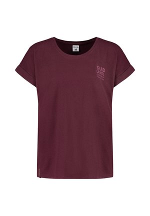 Print T-shirt - rot