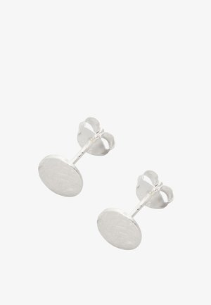 Fejn, OHRRINGE SATIN DISC - Earrings - silver-coloured
