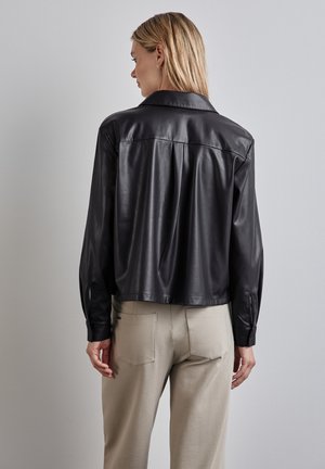 Kunstlederjacke - lila