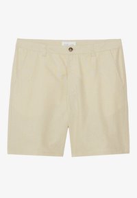 LINEN MIX - Shorts - tan