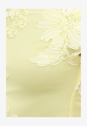 LOAVIES, THE DISTANCE BETWEEN FOREVERS - Camicetta - yellow light solid