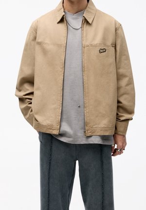 Veste en jean - beige