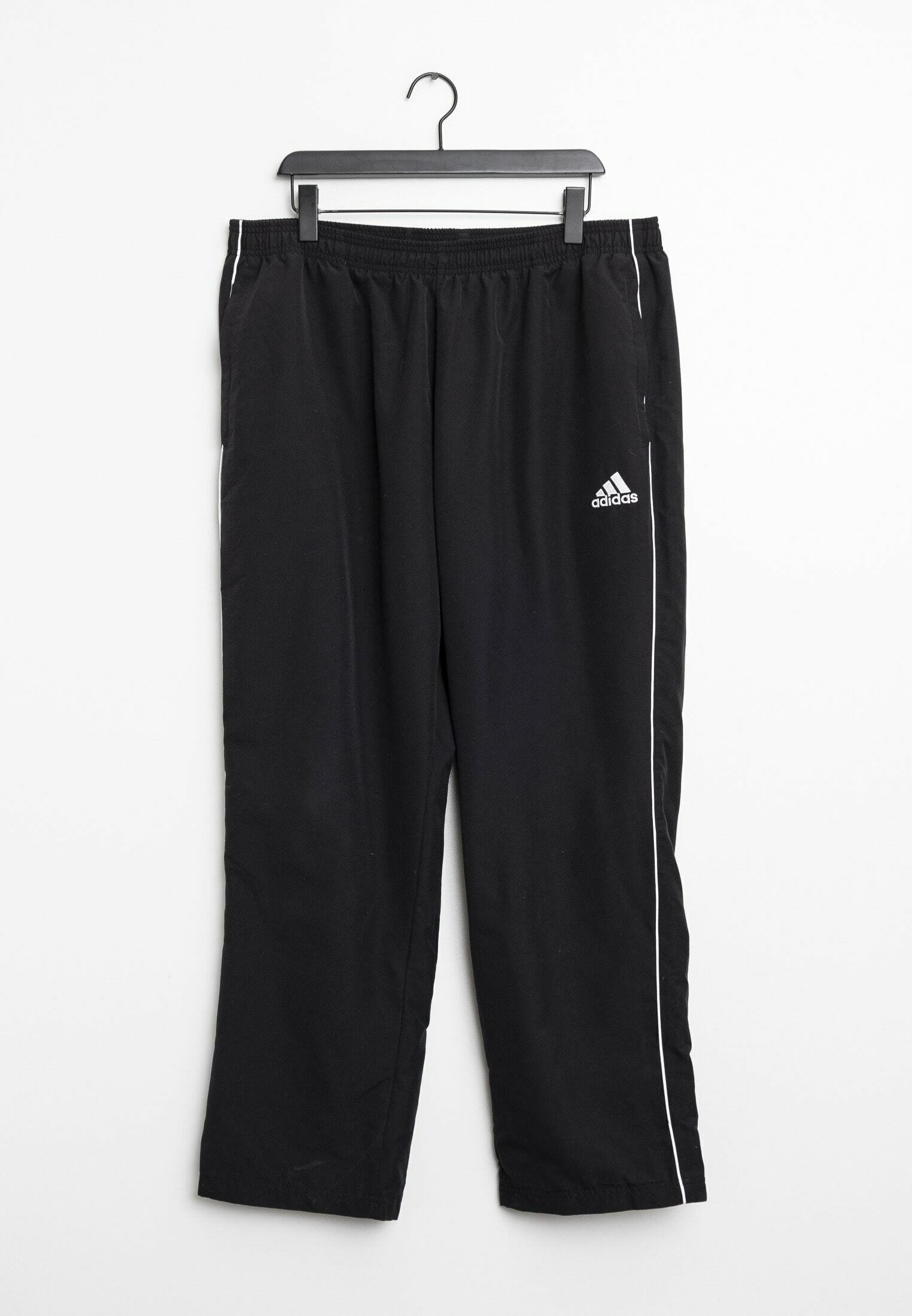 black adidas originals tracksuit bottoms mens