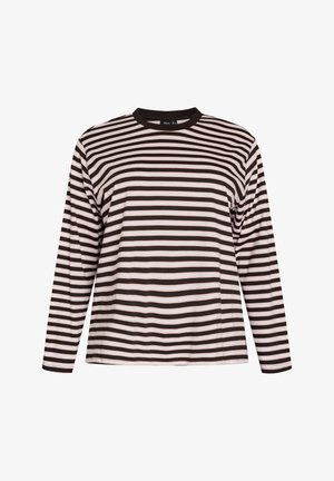 Zizzi, BASIC T-SHIRT MIT LANGEN ÄRMELN - Top s dlhým rukávom - pink
