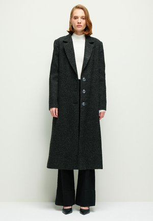 WITH POCKETS - Classic coat - anthracite