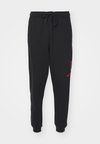 BASELINE PANT - Pantaloni de trening - black gym red gym red