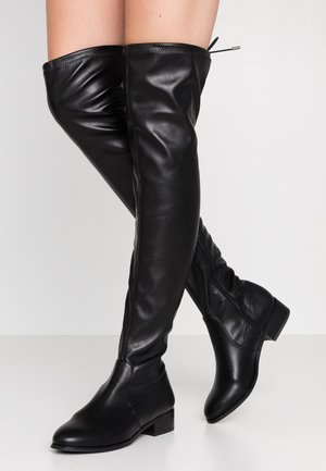 Overknees - black
