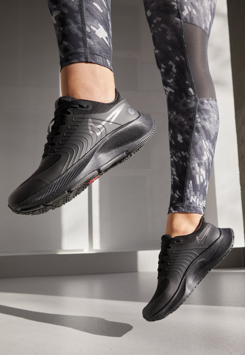 Nike shield shoes black Clearance