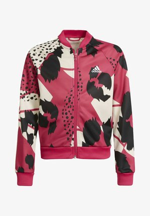 Zip-up sweatshirt - red