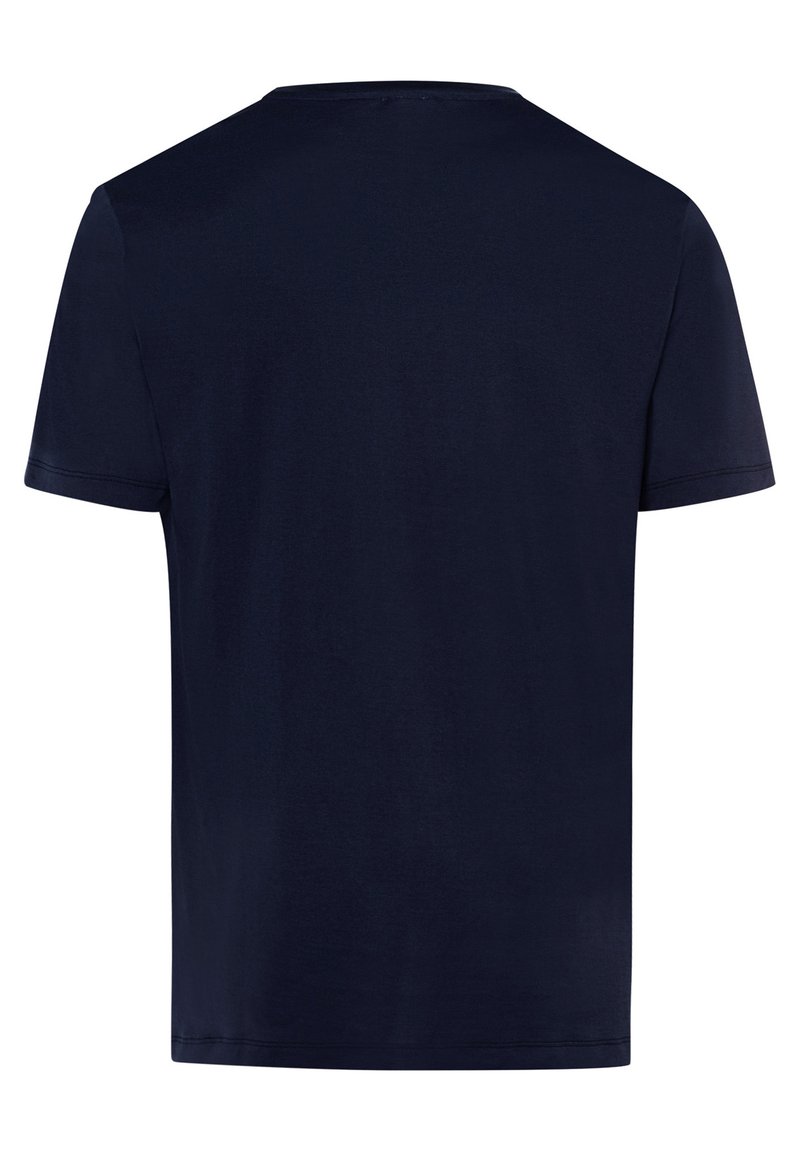 Herren Pyjamas | Hanro Nachtwäsche Shirt dunkelblau - KD88472 Herren Pyjamas | Hanro Nachtwäsche Shirt dunkelblau - KD88472