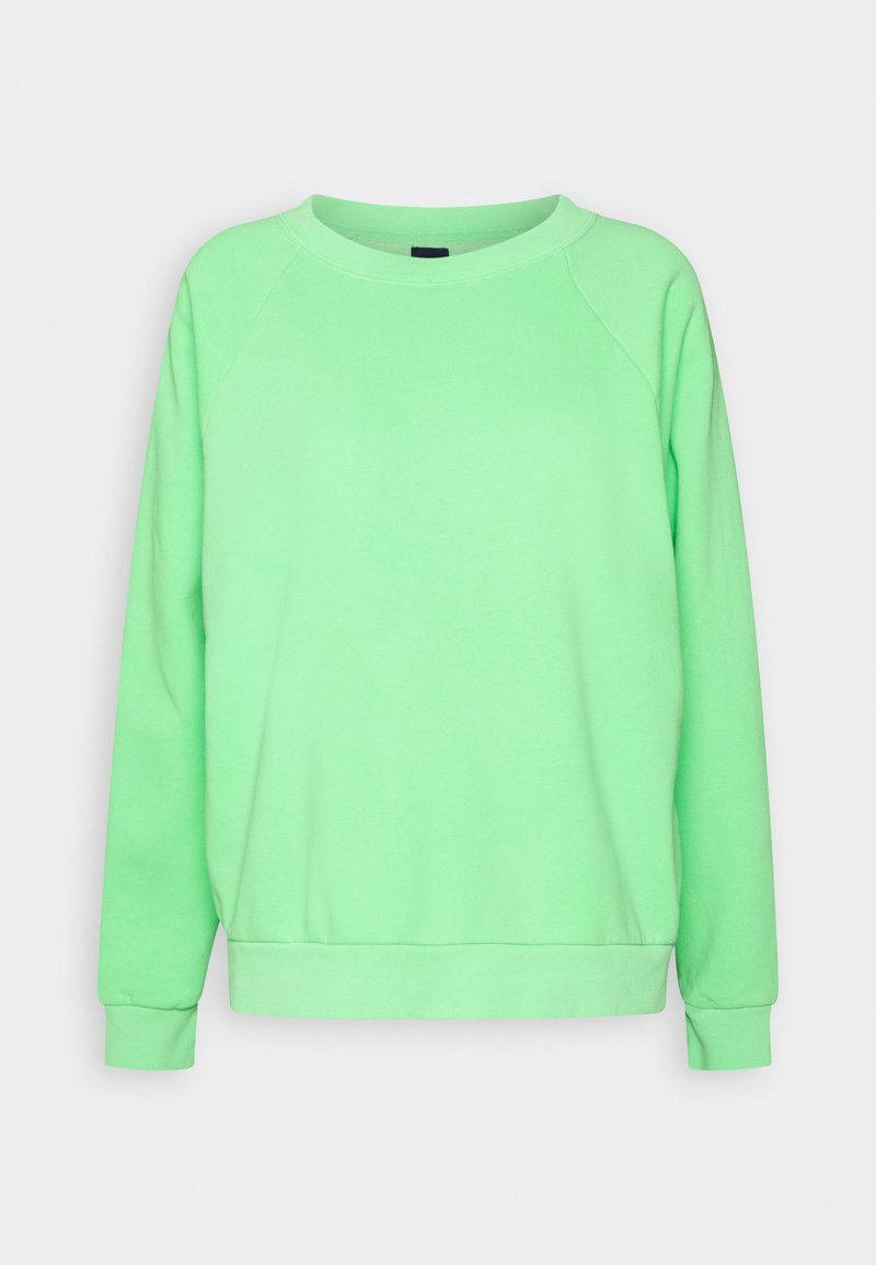 GAP RAGLAN CREW - Sweatshirt - electric green neon/green - Zalando.co.uk