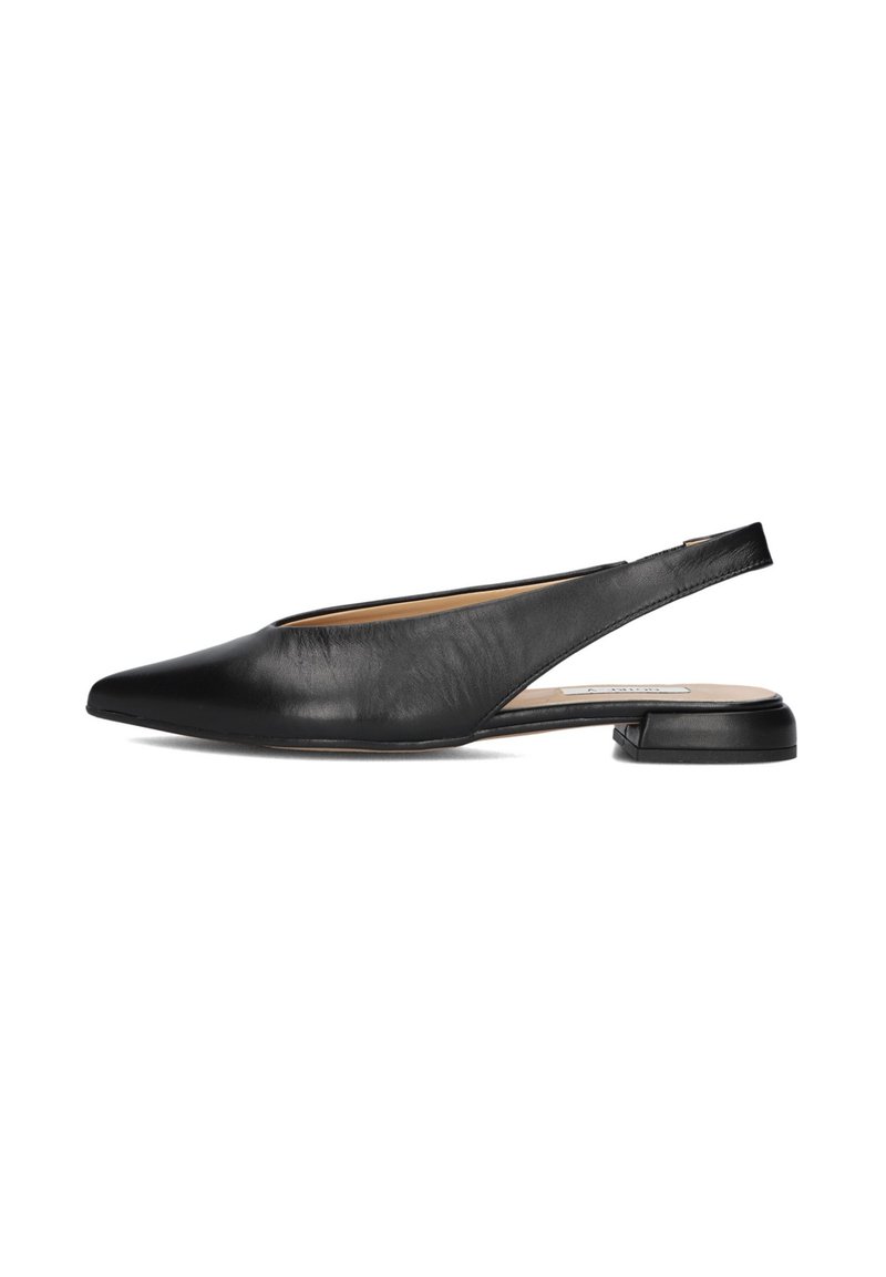 Notre-V Slingback ballerina´s - nappa nero