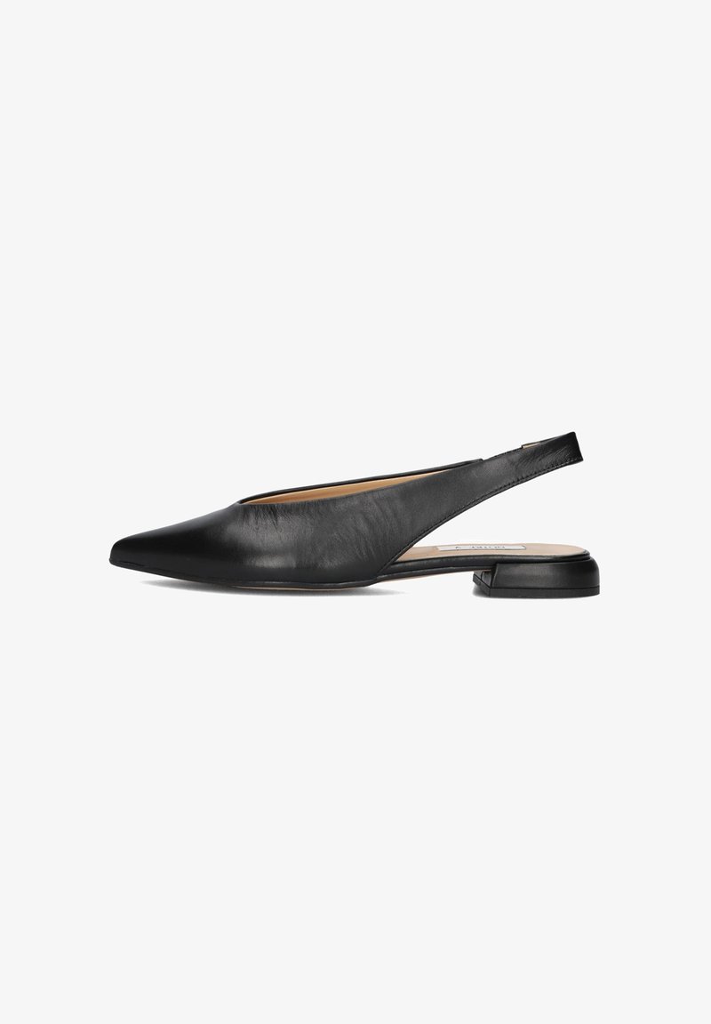 Notre-V Slingback ballerina´s - nappa nero