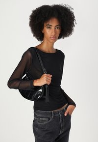 MSCH Copenhagen AMADINE ILLENORA - Langærmet T-shirt - black