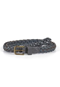 Gevlochten riem - grey