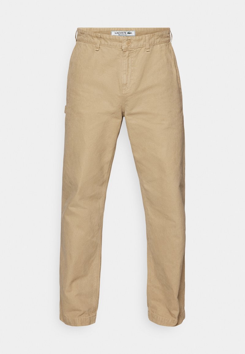 Lacoste Wijde jeans beige Lacoste Wijde jeans beige