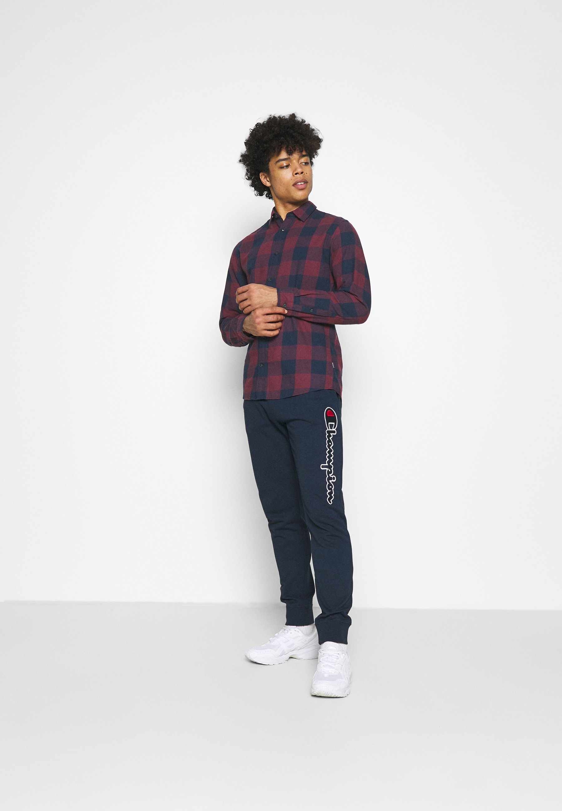 Uomo JJEGINGHAM - Camicia Uomo JJEGINGHAM - Camicia