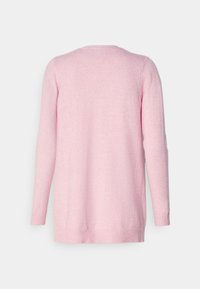 ONLY Petite ONLLESLY OPEN CARDIGAN - Kardiganas - light pink melange