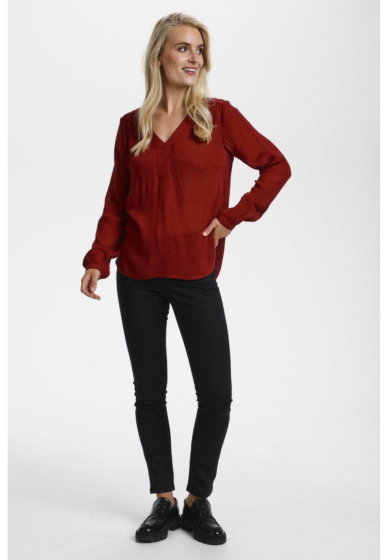 Kaffe Blouse rood Kaffe Blouse rood