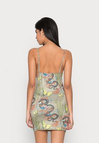 NEW girl ORDER DRAGON PRINT DRESS - Vestido de dia - green